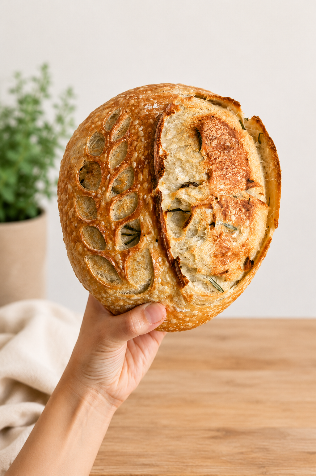 Roasted Garlic Rosemary